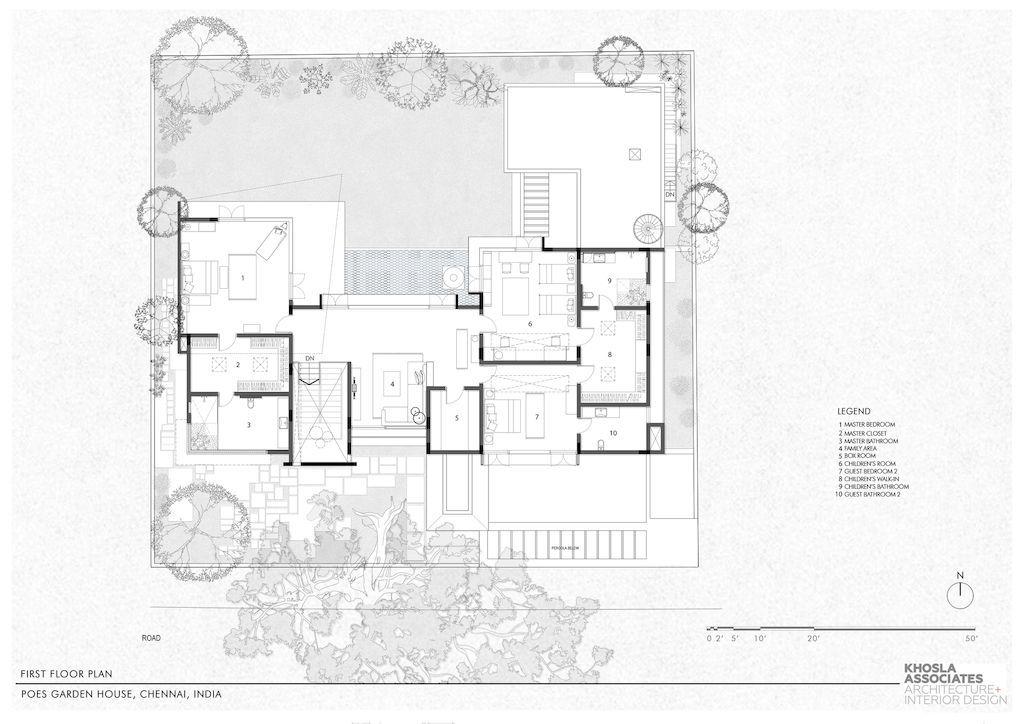 Raintree House a climate responsive Chennai home by Khosla Associates 4