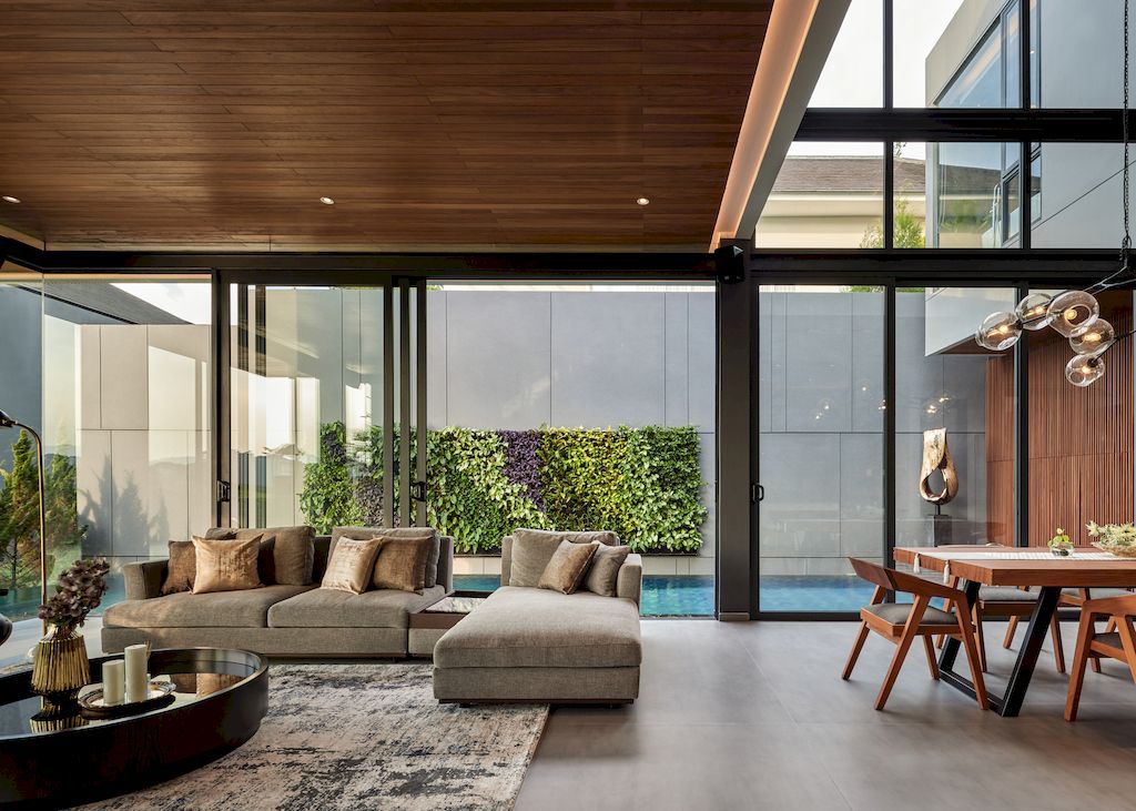 SS House with Semi resort Concept for Weekend Retreat by Rakta Studio 16