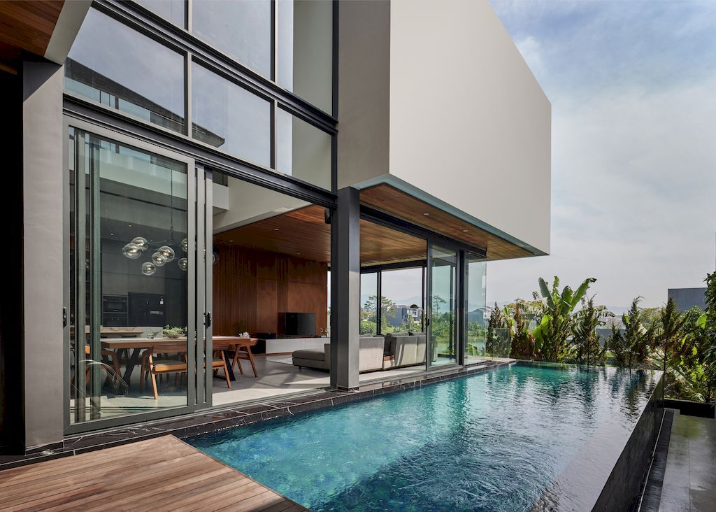SS House with Semi resort Concept for Weekend Retreat by Rakta Studio 8
