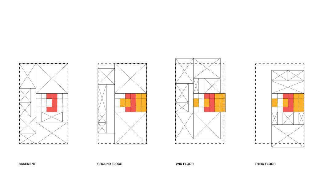 Stack House a playful expression of horizontal volumes by Atelier RZLBD 2