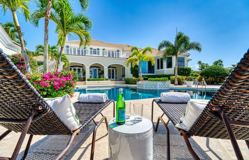 The Home in Vero Beach is a distinguished residence situated on a cul-de-sac point with 270 degrees of unobstructed intracoastal views now available for sale. This home located at 210 Osprey Ct, Vero Beach, Florida