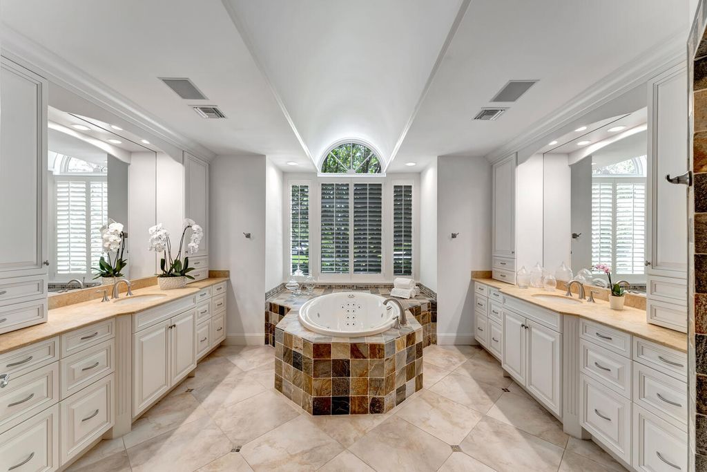 The Home in Vero Beach is a distinguished residence situated on a cul-de-sac point with 270 degrees of unobstructed intracoastal views now available for sale. This home located at 210 Osprey Ct, Vero Beach, Florida