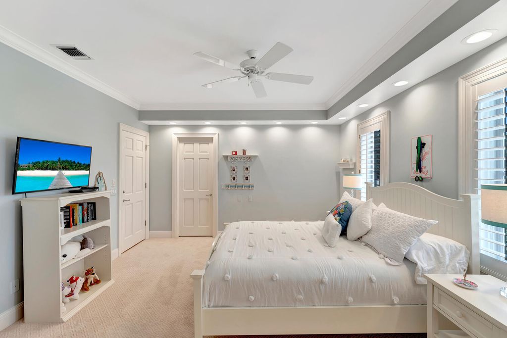 The Home in Vero Beach is a distinguished residence situated on a cul-de-sac point with 270 degrees of unobstructed intracoastal views now available for sale. This home located at 210 Osprey Ct, Vero Beach, Florida