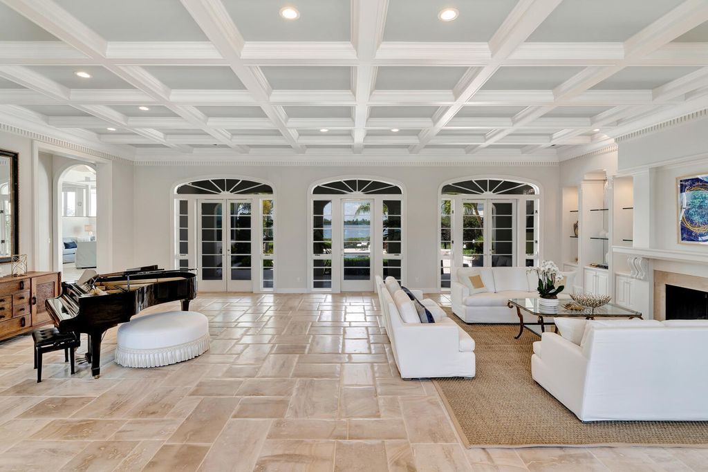 The Home in Vero Beach is a distinguished residence situated on a cul-de-sac point with 270 degrees of unobstructed intracoastal views now available for sale. This home located at 210 Osprey Ct, Vero Beach, Florida