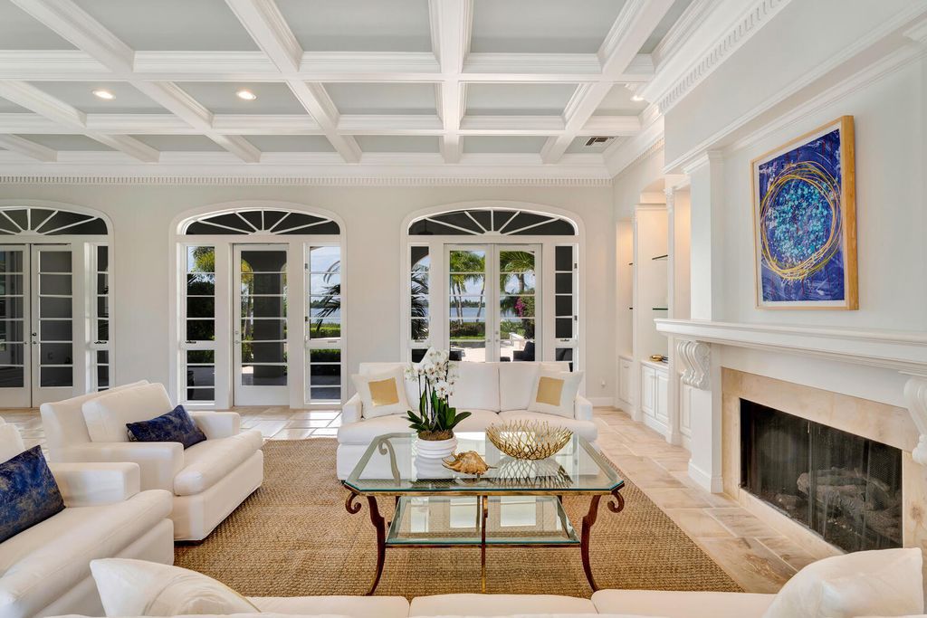 The Home in Vero Beach is a distinguished residence situated on a cul-de-sac point with 270 degrees of unobstructed intracoastal views now available for sale. This home located at 210 Osprey Ct, Vero Beach, Florida