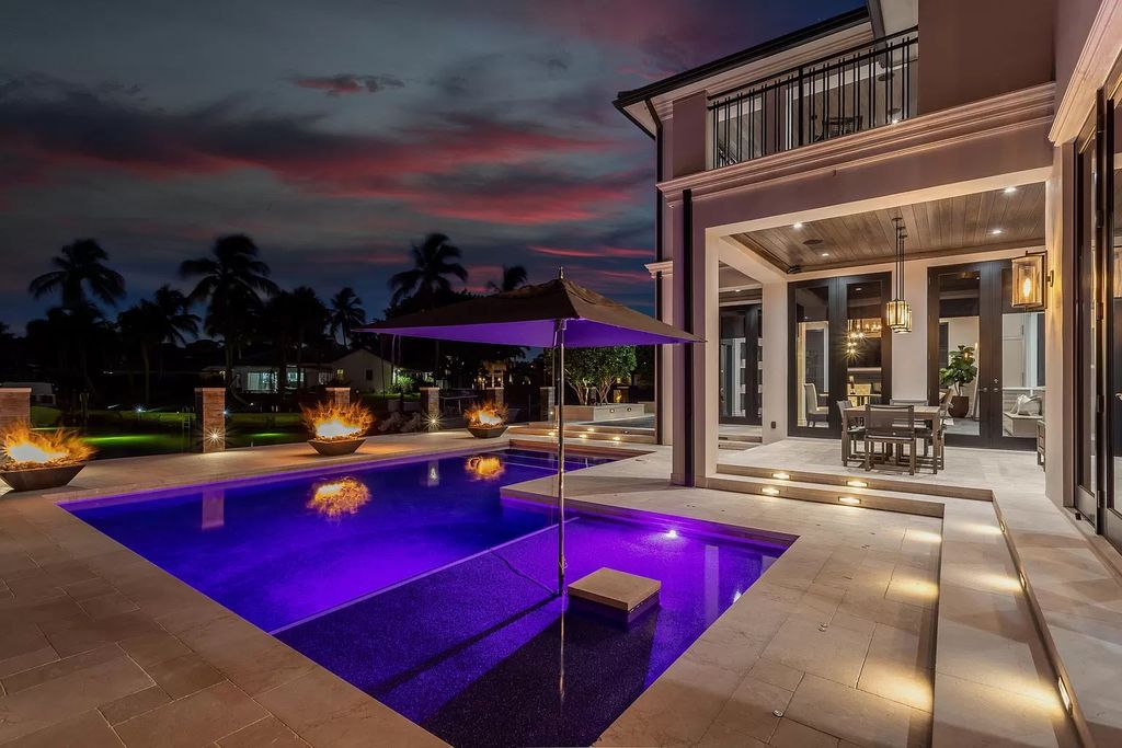 The Home in Boca Raton, a spectacularly custom crafted contemporary waterfront estate boasting exceptional indoor-outdoor living is now available for sale. This home located at 550 Golden Harbour Dr, Boca Raton, Florida