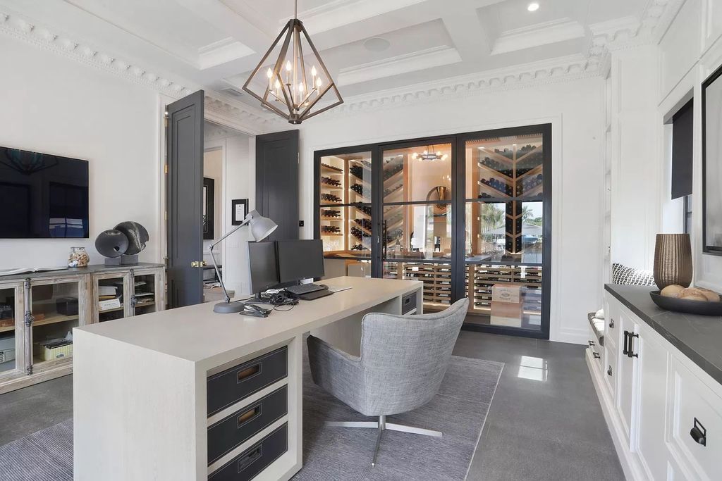 The Home in Boca Raton, a spectacularly custom crafted contemporary waterfront estate boasting exceptional indoor-outdoor living is now available for sale. This home located at 550 Golden Harbour Dr, Boca Raton, Florida