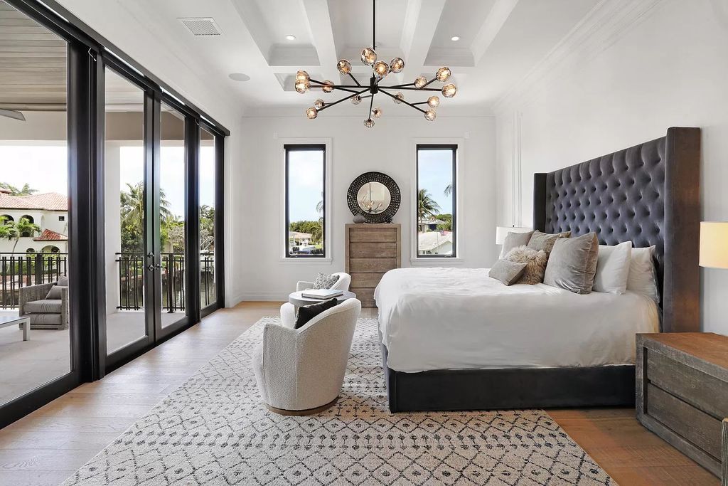 The Home in Boca Raton, a spectacularly custom crafted contemporary waterfront estate boasting exceptional indoor-outdoor living is now available for sale. This home located at 550 Golden Harbour Dr, Boca Raton, Florida