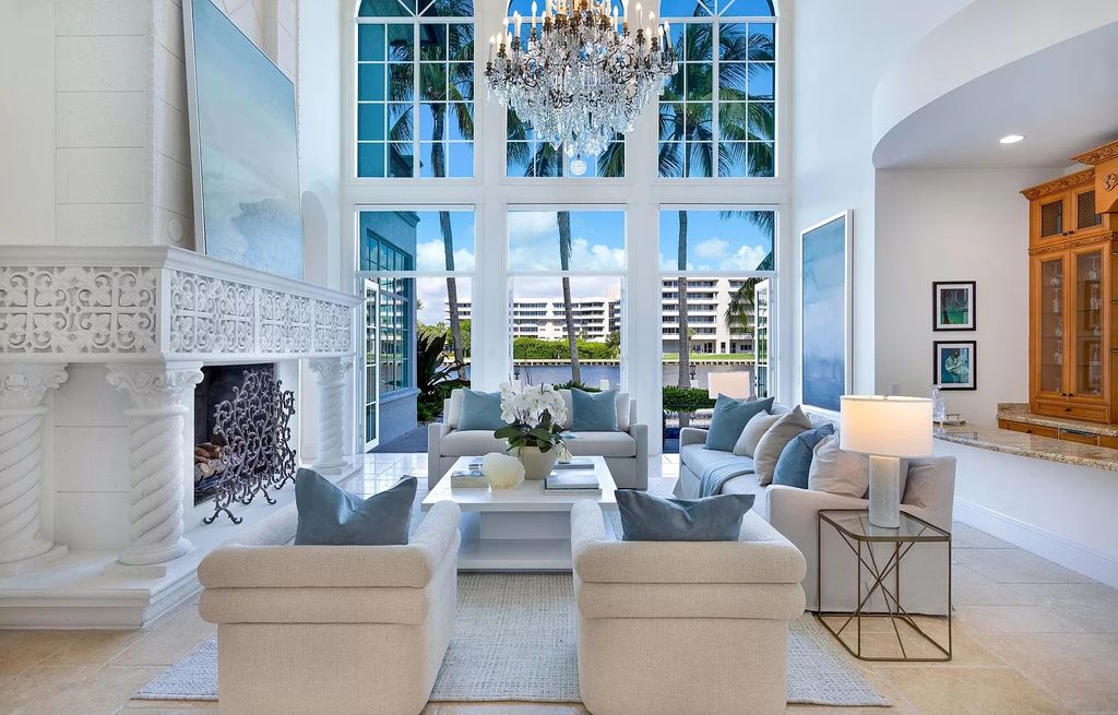 The Estate in Delray Beach, an architectural masterpiece on a cul-de-sac street in the sought-after Seagate area maintaining the highest levels is now available for sale. This home located at 1003 Rhodes Villa Ave, Delray Beach, Florida