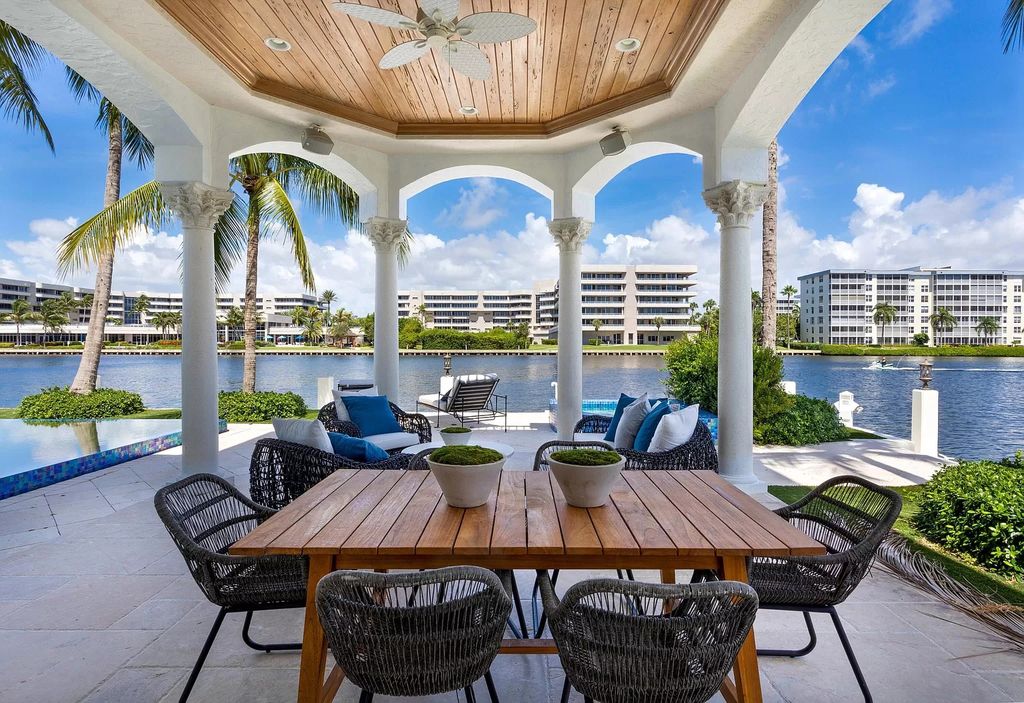 The Estate in Delray Beach, an architectural masterpiece on a cul-de-sac street in the sought-after Seagate area maintaining the highest levels is now available for sale. This home located at 1003 Rhodes Villa Ave, Delray Beach, Florida