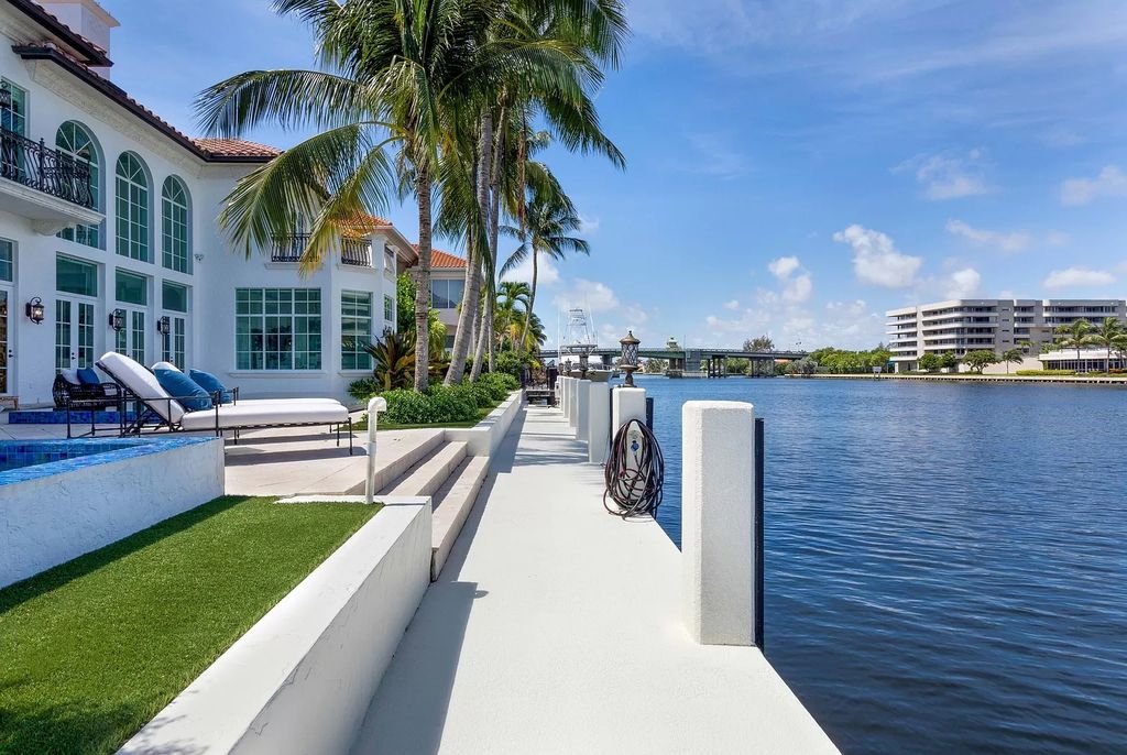 The Estate in Delray Beach, an architectural masterpiece on a cul-de-sac street in the sought-after Seagate area maintaining the highest levels is now available for sale. This home located at 1003 Rhodes Villa Ave, Delray Beach, Florida