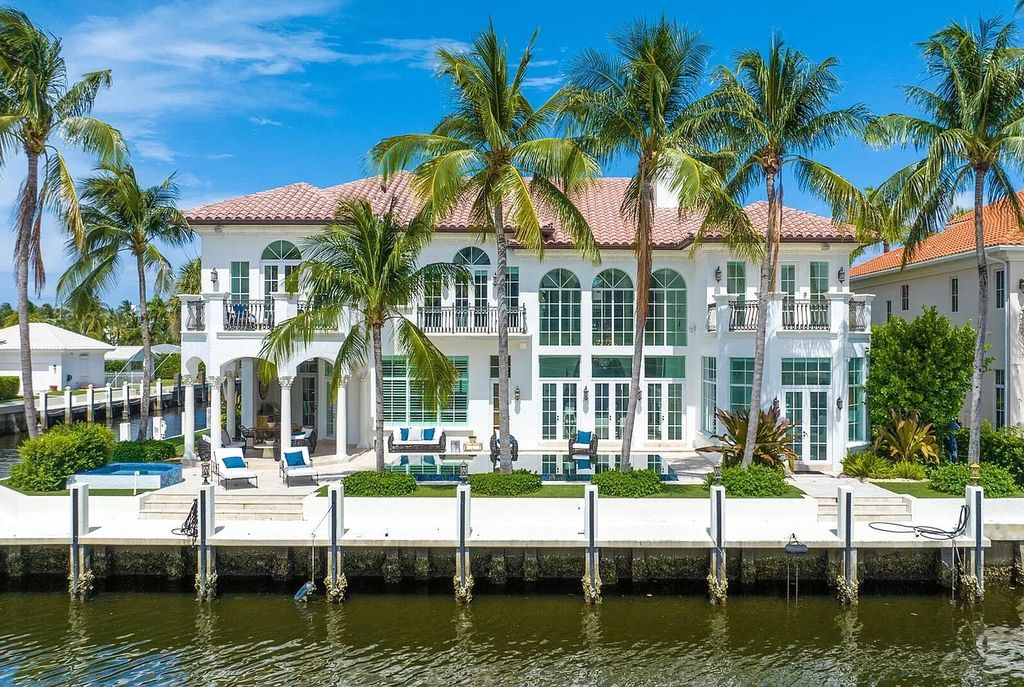 The Estate in Delray Beach, an architectural masterpiece on a cul-de-sac street in the sought-after Seagate area maintaining the highest levels is now available for sale. This home located at 1003 Rhodes Villa Ave, Delray Beach, Florida