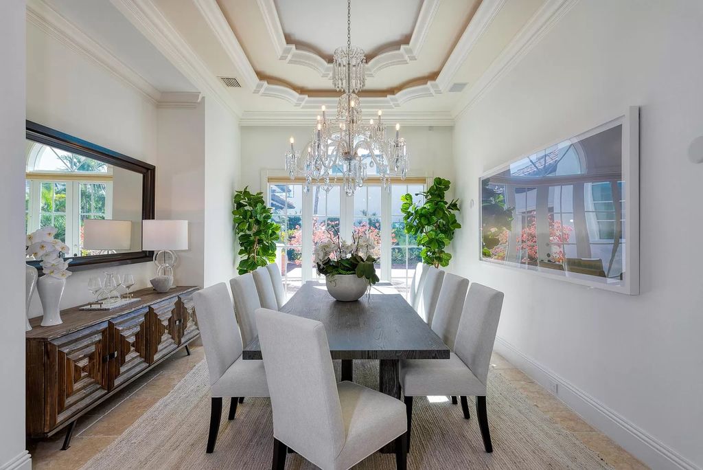 The Estate in Delray Beach, an architectural masterpiece on a cul-de-sac street in the sought-after Seagate area maintaining the highest levels is now available for sale. This home located at 1003 Rhodes Villa Ave, Delray Beach, Florida