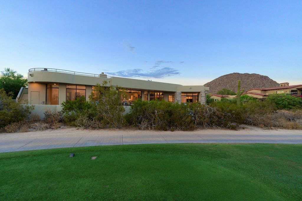 The Home in Scottsdale is a completely remodeled and furnished contemporary is situated along the picturesque 6th fairway with stunning golf course and mountain views now available for sale. This home located at 10040 E Happy Valley Rd UNIT 278, Scottsdale, Arizona;
