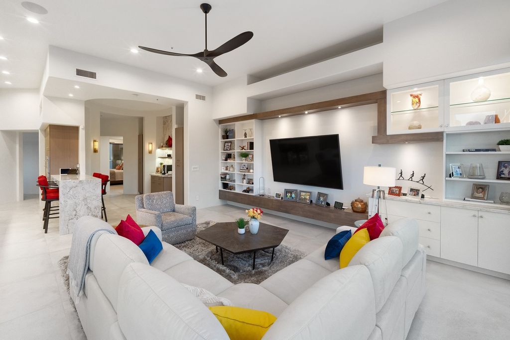 The Home in Scottsdale is a completely remodeled and furnished contemporary is situated along the picturesque 6th fairway with stunning golf course and mountain views now available for sale. This home located at 10040 E Happy Valley Rd UNIT 278, Scottsdale, Arizona;