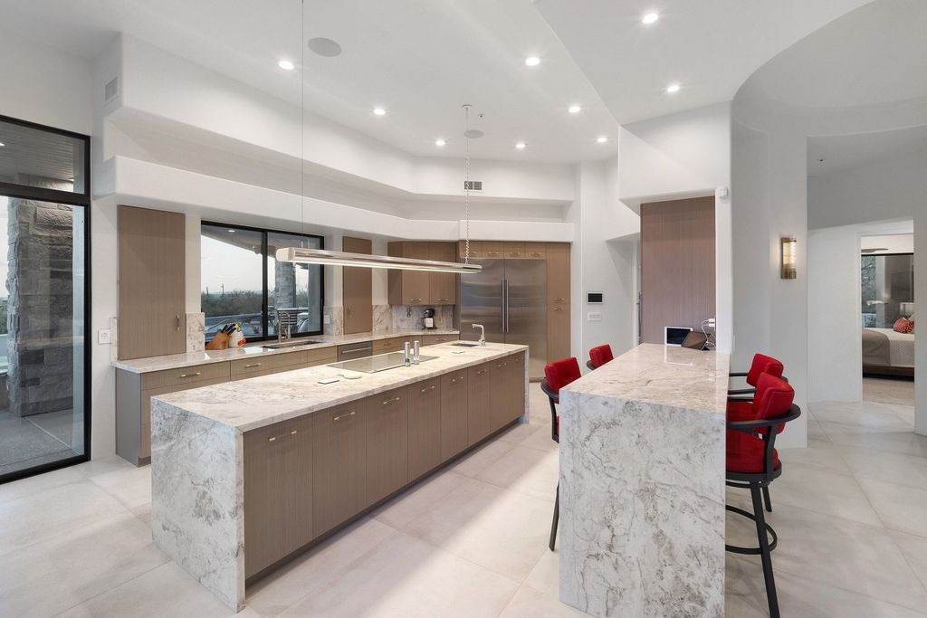 The Home in Scottsdale is a completely remodeled and furnished contemporary is situated along the picturesque 6th fairway with stunning golf course and mountain views now available for sale. This home located at 10040 E Happy Valley Rd UNIT 278, Scottsdale, Arizona;