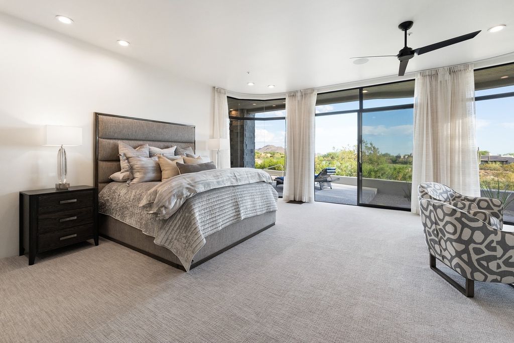 The Home in Scottsdale is a completely remodeled and furnished contemporary is situated along the picturesque 6th fairway with stunning golf course and mountain views now available for sale. This home located at 10040 E Happy Valley Rd UNIT 278, Scottsdale, Arizona;