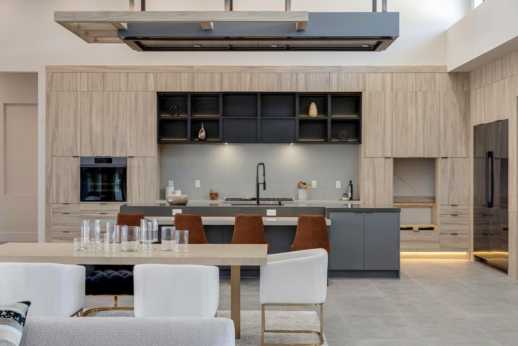 The Home in Las Vegas is a Brand new modern single-story dream compound within minutes from the Lone Mountain regional and equestrian park and the shops at Downtown Summerlin now available for sale. This home located at 4261 N Grand Canyon Dr, Las Vegas, Nevada