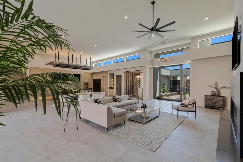 The Home in Las Vegas is a Brand new modern single-story dream compound within minutes from the Lone Mountain regional and equestrian park and the shops at Downtown Summerlin now available for sale. This home located at 4261 N Grand Canyon Dr, Las Vegas, Nevada