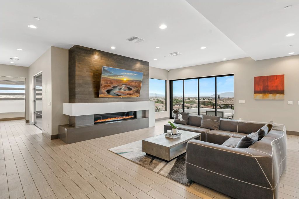The Home in Las Vegas is an awe-inspiring ultra-modern fully-furnished residence boasts all the modern living amenities for entertaining and family gatherings now available for sale. This home located at 11106 Villa Bellagio Dr, Las Vegas, Nevada