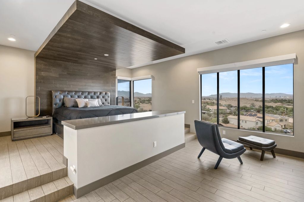 The Home in Las Vegas is an awe-inspiring ultra-modern fully-furnished residence boasts all the modern living amenities for entertaining and family gatherings now available for sale. This home located at 11106 Villa Bellagio Dr, Las Vegas, Nevada