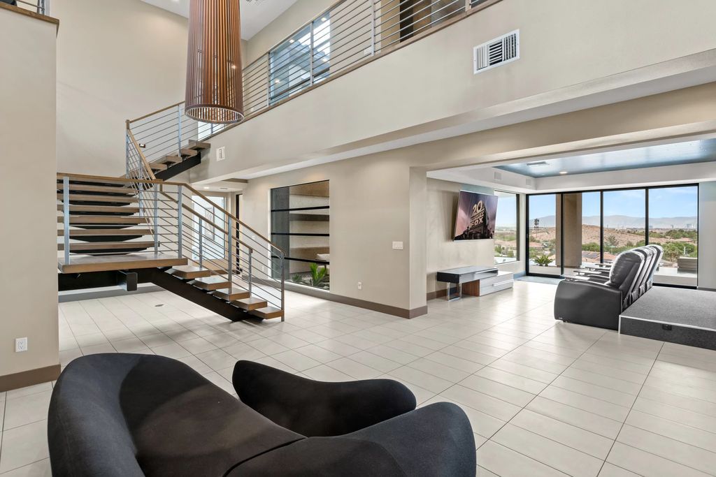 The Home in Las Vegas is an awe-inspiring ultra-modern fully-furnished residence boasts all the modern living amenities for entertaining and family gatherings now available for sale. This home located at 11106 Villa Bellagio Dr, Las Vegas, Nevada