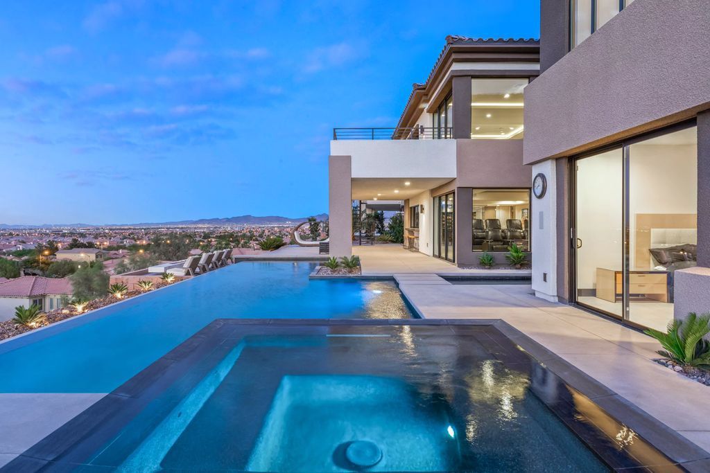 The Home in Las Vegas is an awe-inspiring ultra-modern fully-furnished residence boasts all the modern living amenities for entertaining and family gatherings now available for sale. This home located at 11106 Villa Bellagio Dr, Las Vegas, Nevada