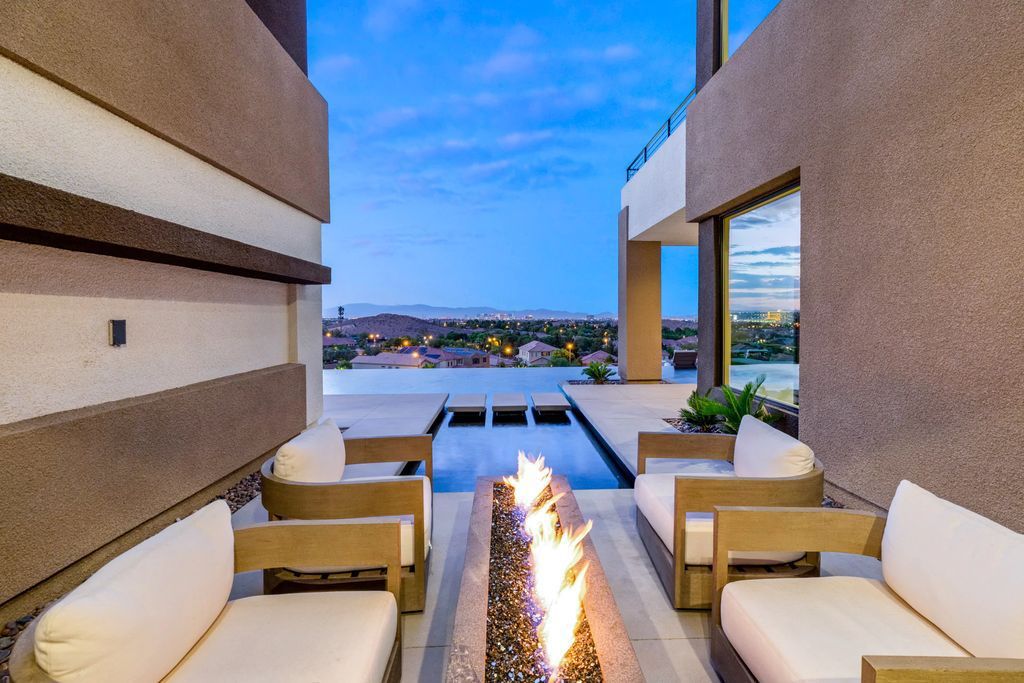The Home in Las Vegas is an awe-inspiring ultra-modern fully-furnished residence boasts all the modern living amenities for entertaining and family gatherings now available for sale. This home located at 11106 Villa Bellagio Dr, Las Vegas, Nevada
