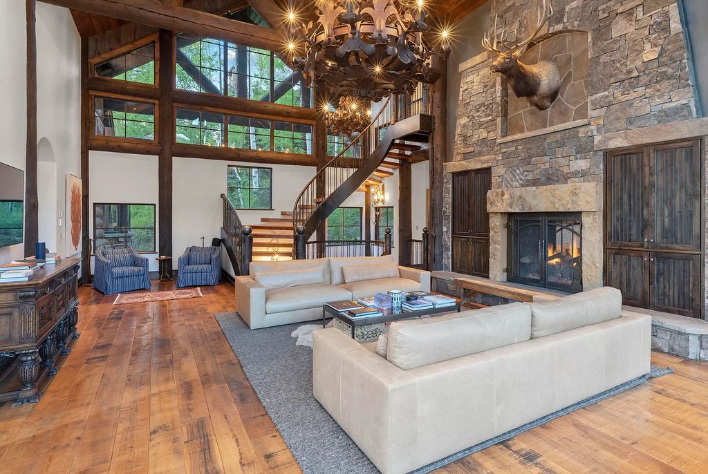 The Home in Mountain Village, an exquisite mountain estate borders the Telluride Ski Area punctuated by fine finishes and excellent craftsmanship is now available for sale. This home located at 118 Prospect Creek Dr, Mountain Village, Colorado