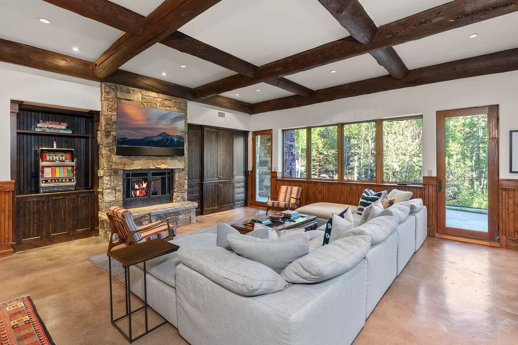 The Home in Mountain Village, an exquisite mountain estate borders the Telluride Ski Area punctuated by fine finishes and excellent craftsmanship is now available for sale. This home located at 118 Prospect Creek Dr, Mountain Village, Colorado