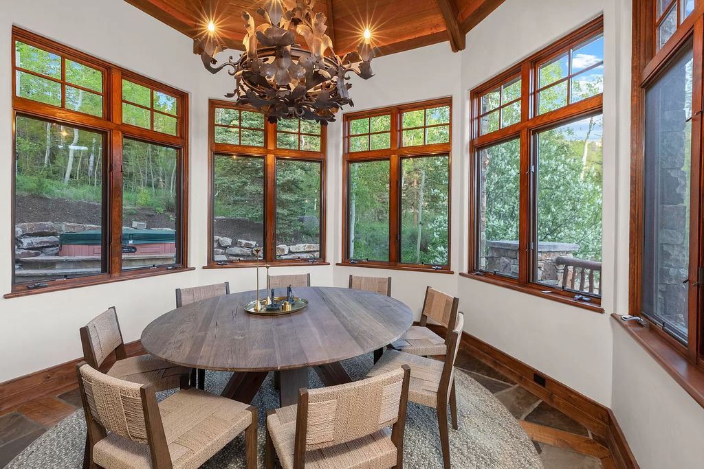 The Home in Mountain Village, an exquisite mountain estate borders the Telluride Ski Area punctuated by fine finishes and excellent craftsmanship is now available for sale. This home located at 118 Prospect Creek Dr, Mountain Village, Colorado
