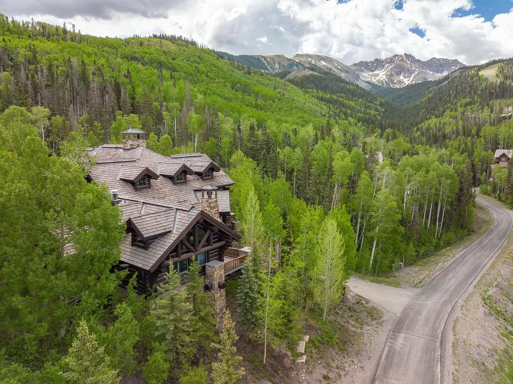 The Home in Mountain Village, an exquisite mountain estate borders the Telluride Ski Area punctuated by fine finishes and excellent craftsmanship is now available for sale. This home located at 118 Prospect Creek Dr, Mountain Village, Colorado