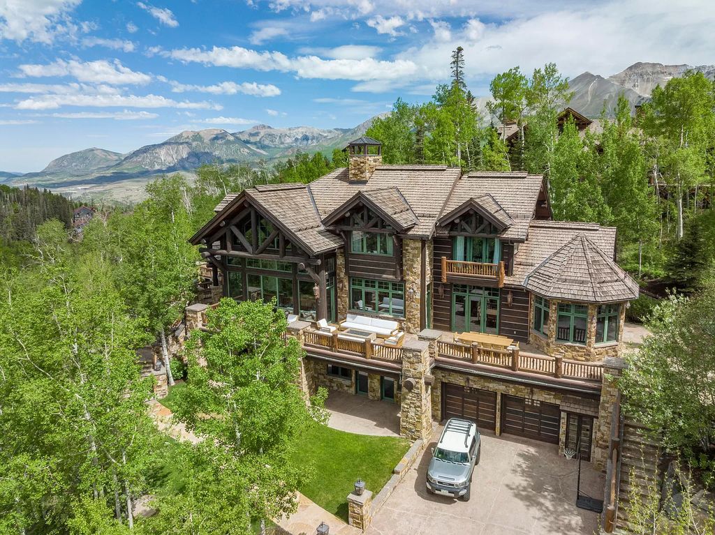 The Home in Mountain Village, an exquisite mountain estate borders the Telluride Ski Area punctuated by fine finishes and excellent craftsmanship is now available for sale. This home located at 118 Prospect Creek Dr, Mountain Village, Colorado