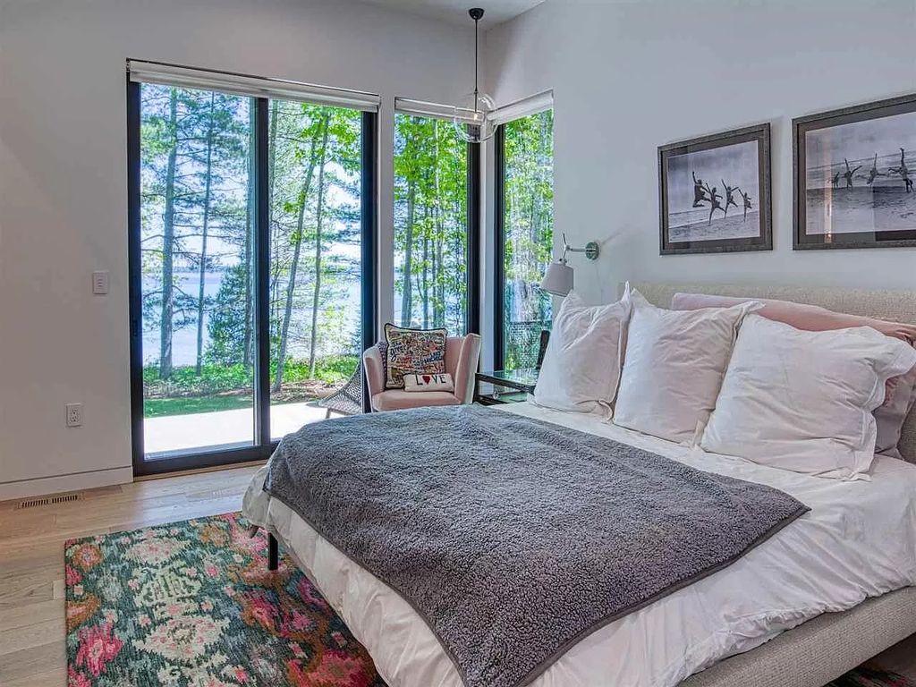 The Home in Suttons Bay is built by Easling Construction and designed by Ray Kendra & ReDesign Interiors, now available for sale. This home located at 3693 S Bay Ridge Ln, Suttons Bay, Michigan