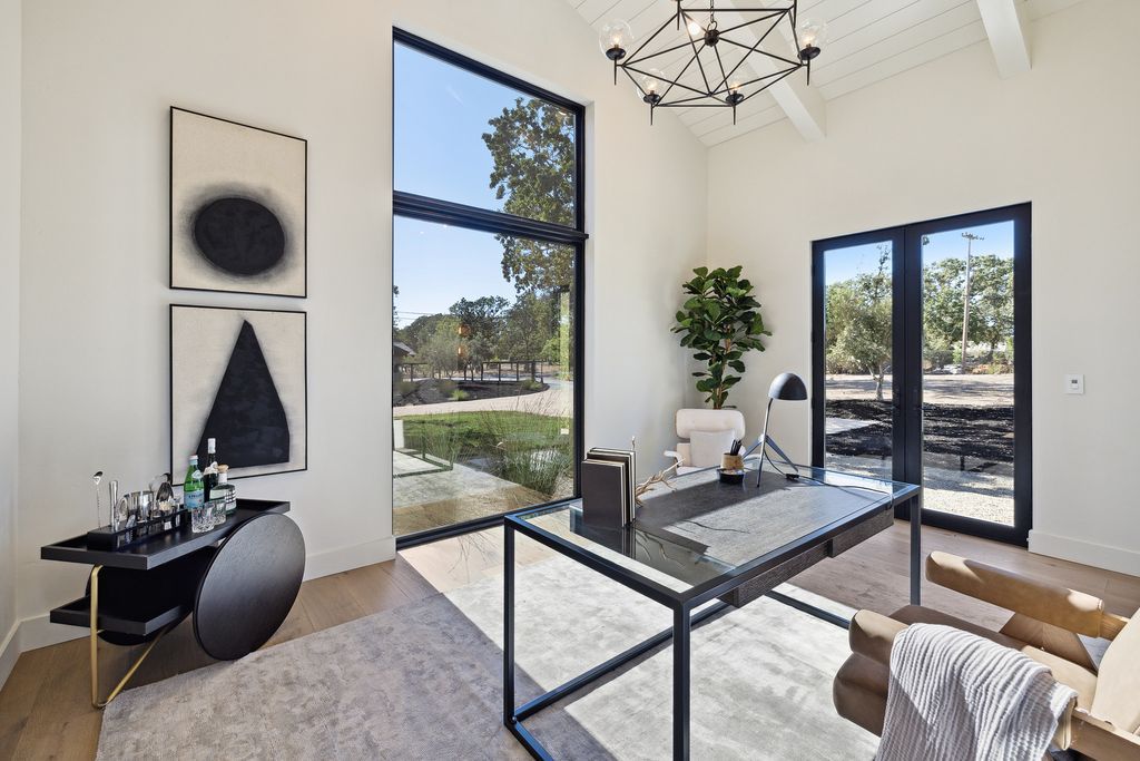 The Home in Sonoma, a beautiful Oak studded parcel with privacy, lush landscaping, in-ground pool, solar, and gated entry is now available for sale. This home located at 21706 Hyde Rd, Sonoma, California