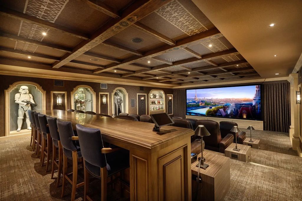 The Estate in Coronado, a historical landmark sits on a palm-lined promenade offering state-of-the-art amenities for optimal luxury living space, 100-year-old rustic olive trees, three fountains, a putting green, secret garden is now available for sale. This home located at 1127 F Ave, Coronado, California