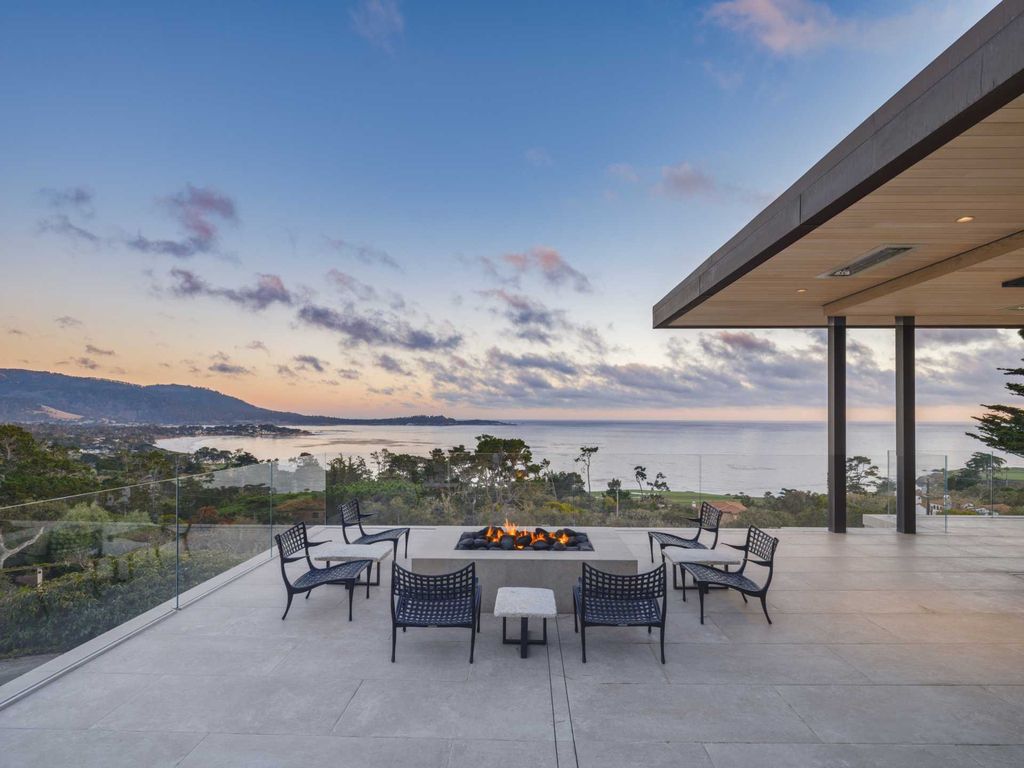 The Home in Pebble Beach, a masterful soft contemporary estate with state of the art technology and unparalleled architecture in the most remarkable setting is now available for sale. This home located at 1691 Crespi Ln, Pebble Beach, California