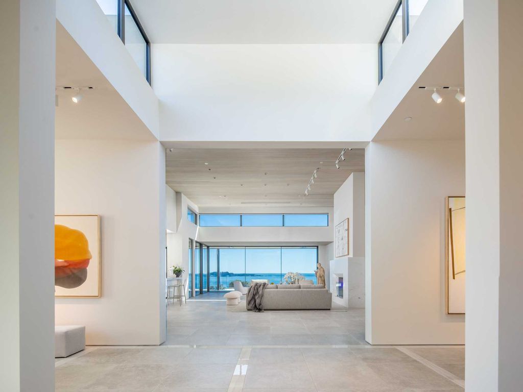 The Home in Pebble Beach, a masterful soft contemporary estate with state of the art technology and unparalleled architecture in the most remarkable setting is now available for sale. This home located at 1691 Crespi Ln, Pebble Beach, California