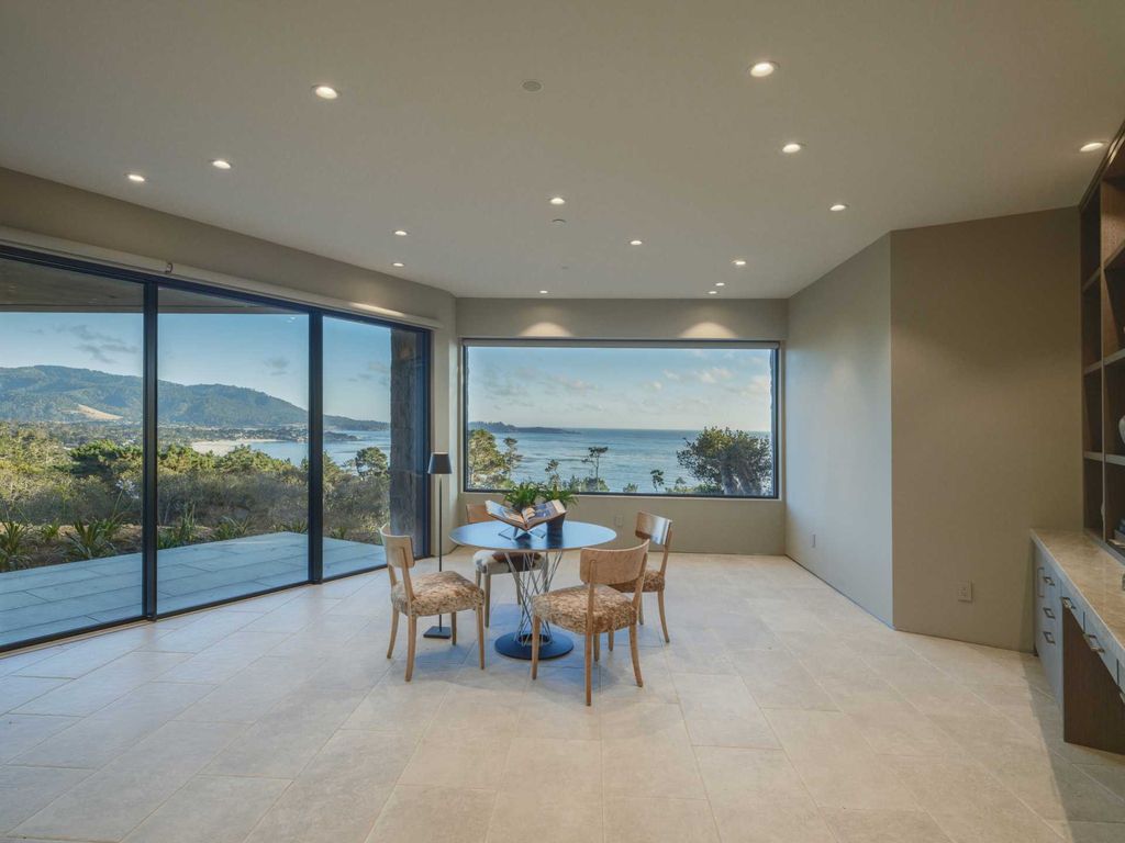 The Home in Pebble Beach, a masterful soft contemporary estate with state of the art technology and unparalleled architecture in the most remarkable setting is now available for sale. This home located at 1691 Crespi Ln, Pebble Beach, California