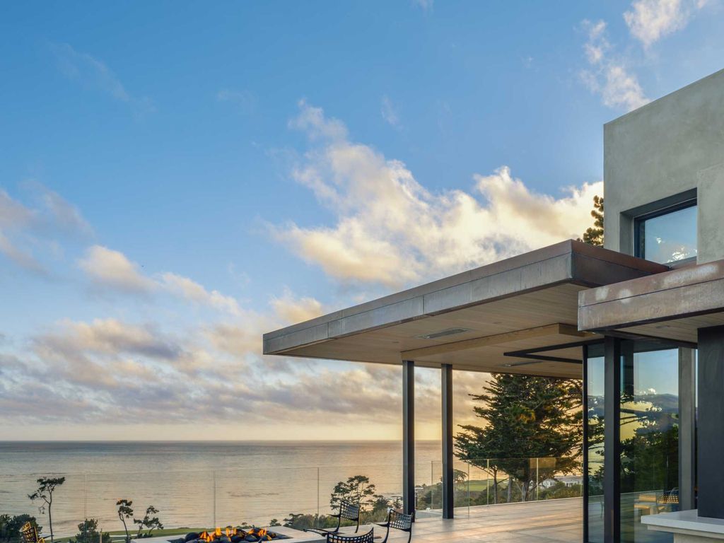 The Home in Pebble Beach, a masterful soft contemporary estate with state of the art technology and unparalleled architecture in the most remarkable setting is now available for sale. This home located at 1691 Crespi Ln, Pebble Beach, California