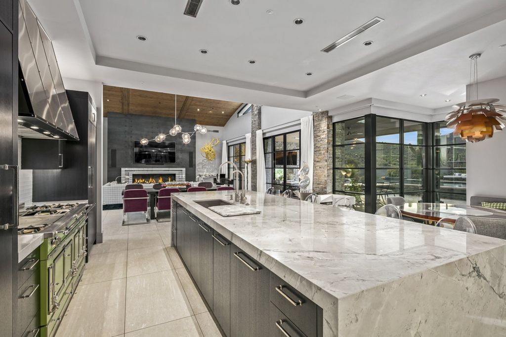 The Home in Scottsdale, a Simply stunning contemporary masterpiece in Saguaro Forest thoughtfully sited on 2.5 acre lot for privacy and striking mountain views is now available for sale. This home located at 9716 E Mariola Way, Scottsdale, Arizona