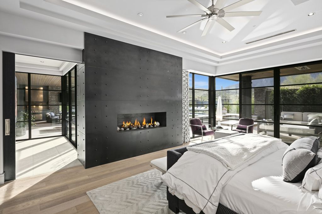 The Home in Scottsdale, a Simply stunning contemporary masterpiece in Saguaro Forest thoughtfully sited on 2.5 acre lot for privacy and striking mountain views is now available for sale. This home located at 9716 E Mariola Way, Scottsdale, Arizona