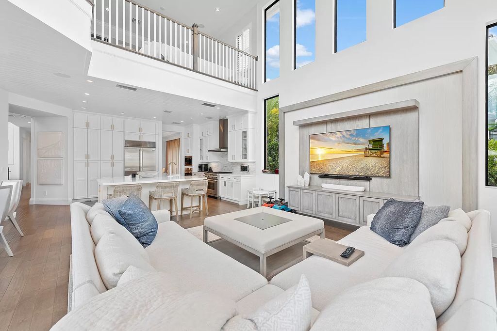 The Home in Boca Raton, a an impressive two-story residence masterfully designed for luxurious living and gracious entertaining on an oversized waterfront lot within the highly desirable community of Royal Palm Polo is now available for sale. This home located at 7305 NW 27th Ave, Boca Raton, Florida