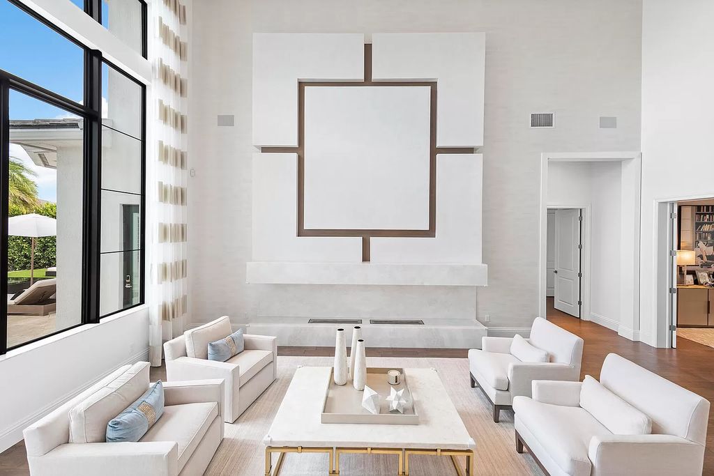 The Home in Boca Raton, a an impressive two-story residence masterfully designed for luxurious living and gracious entertaining on an oversized waterfront lot within the highly desirable community of Royal Palm Polo is now available for sale. This home located at 7305 NW 27th Ave, Boca Raton, Florida