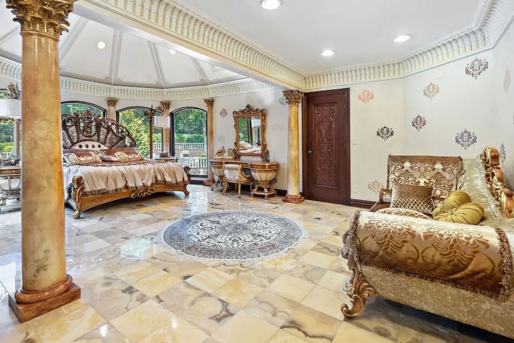 The Estate in Marlboro is a luxurious home with luxurious Eastern European design exuding excellence in architecture and craftsmanship now available for sale. This home located at 101 School Road, Marlboro, New Jersey; offering 06 bedrooms and 09 bathrooms with 1.87 acres of land.