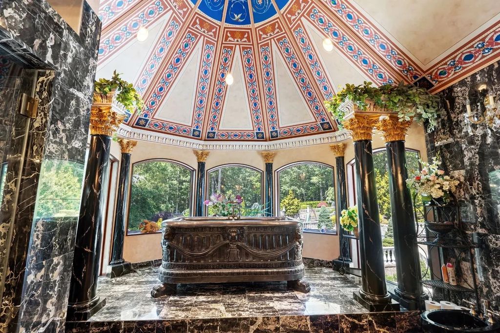 The Estate in Marlboro is a luxurious home with luxurious Eastern European design exuding excellence in architecture and craftsmanship now available for sale. This home located at 101 School Road, Marlboro, New Jersey; offering 06 bedrooms and 09 bathrooms with 1.87 acres of land.