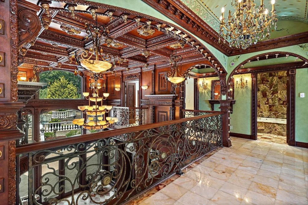 The Estate in Marlboro is a luxurious home with luxurious Eastern European design exuding excellence in architecture and craftsmanship now available for sale. This home located at 101 School Road, Marlboro, New Jersey; offering 06 bedrooms and 09 bathrooms with 1.87 acres of land.