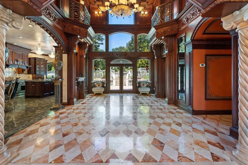 The Estate in Marlboro is a luxurious home with luxurious Eastern European design exuding excellence in architecture and craftsmanship now available for sale. This home located at 101 School Road, Marlboro, New Jersey; offering 06 bedrooms and 09 bathrooms with 1.87 acres of land.