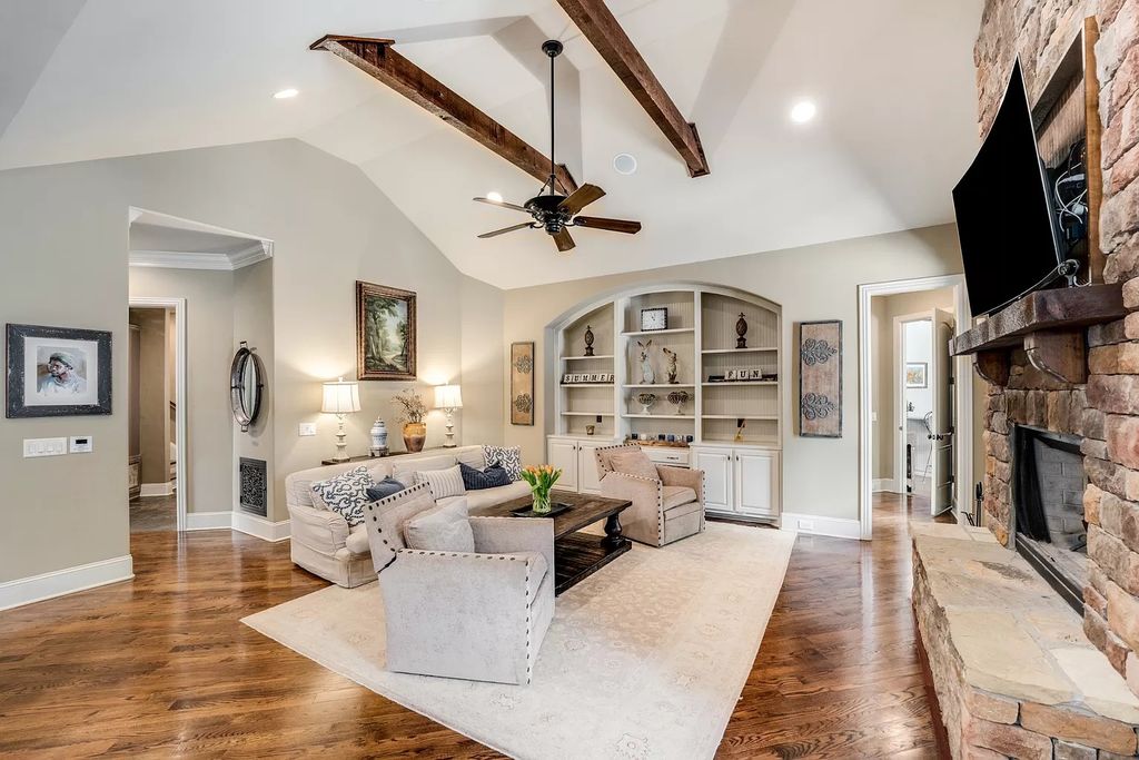 The Home in Franklin has the privacy, elegance, size and pure fun factor to make this the "Gem of Franklin", now available for sale. This home located at 2455 Durham Manor Dr, Franklin, Tennessee