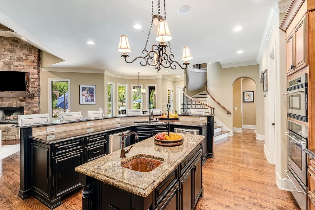 The Home in Franklin has the privacy, elegance, size and pure fun factor to make this the "Gem of Franklin", now available for sale. This home located at 2455 Durham Manor Dr, Franklin, Tennessee
